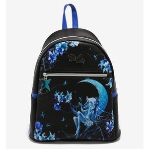 NWT Fairies By Trick Blue Fairy Moon Mini Backpack